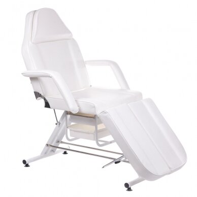 Kosmetoloģijas krēsls CLASSIC PEDI ARMCHAIR WHITE