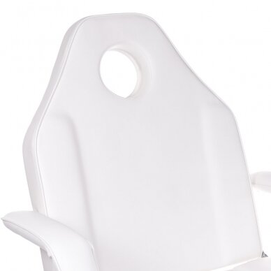 Cosmetology chair CLASSIC PEDI ARMCHAIR WHITE 3