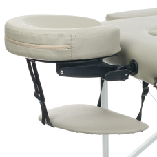 Foldable massage table BEAUTY SYSTEM ALU 2 GREY