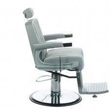 Barber krēsls Odys BH-31825M Barber Chair Light Grey