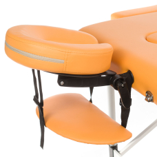 Klappbare Massageliege BEAUTY SYSTEM ALU 2 ORANGE