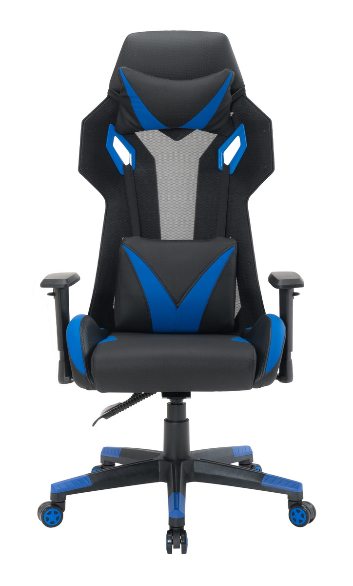 Typhoon gaming high back online chair black and blue