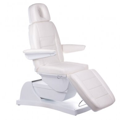 Krzesło kosmetyczne BOLOGNA ELECTRIC ARMCHAIR 3 MOTOR WHITE