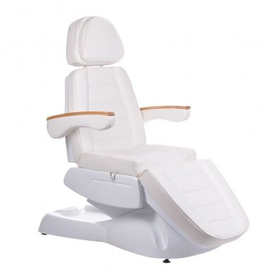 Kosmetoloģijas krēsls LUX 273B ELECTRIC ARMCHAIR 2 MOTOR WHITE