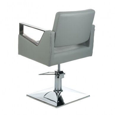 Juuksuritool PROFESSIONAL HAIRDRESSING CHAIR ARTURO VILNIUS LIGHT GREY 2