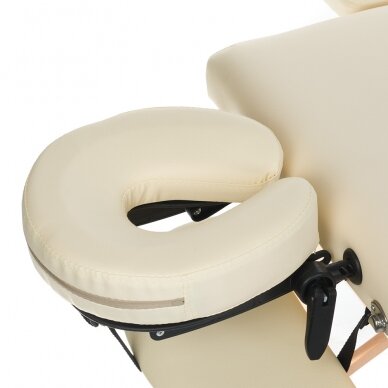 Foldable massage table BEAUTY SYSTEM WOOD 2 CREAM (1) 3