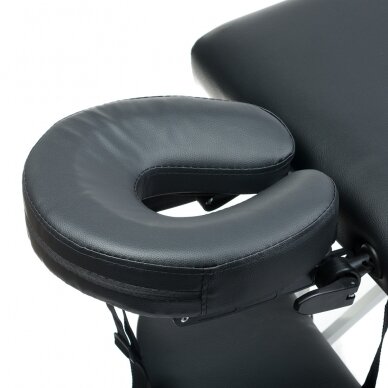 Foldable massage table BEAUTY SYSTEM ALU 2 BLACK (1) 3