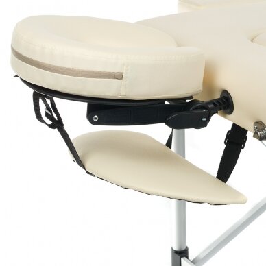 Foldable massage table BEAUTY SYSTEM ALU 2 CREAM (1) 4