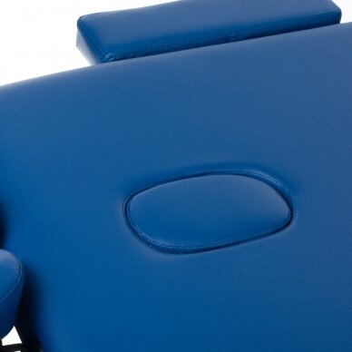 Foldable massage table BEAUTY SYSTEM ALU 2 BLUE 5