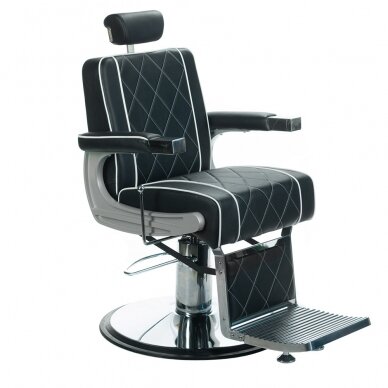 Парикмахерское кресло Odys BH-31825M Barber Chair Dark Black