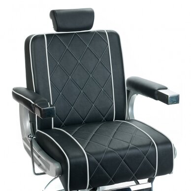 Barber krēsls Odys BH-31825M Barber Chair Dark Black 3