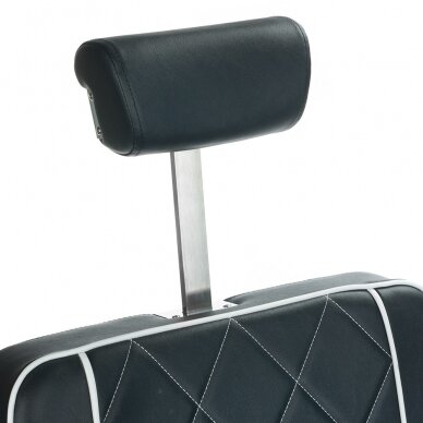 Fotel barberski Odys BH-31825M Barber Chair Dark Black 4