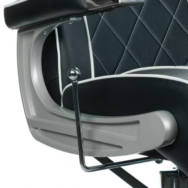 Fotel barberski Odys BH-31825M Barber Chair Dark Black 6