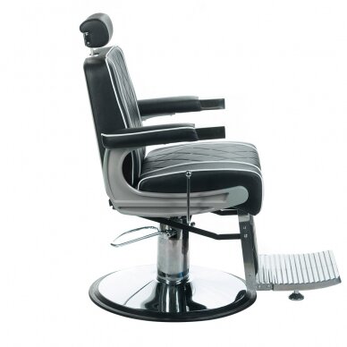 Friseurstuhl Odys BH-31825M Barber Chair Dark Black 1