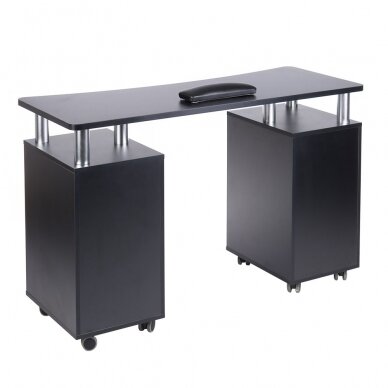 Biurko kosmetyczne MANICURE DESK ESTHETIC BLACK 1