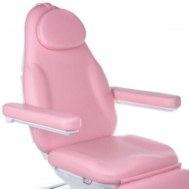Kosmetologinis krėslas MODENA 2 MOTOR ELECTRIC CHAIR PINK 1