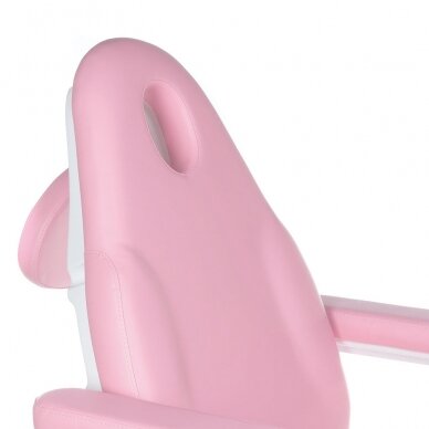 Kosmetologinis krėslas MODENA 2 MOTOR ELECTRIC CHAIR PINK 3