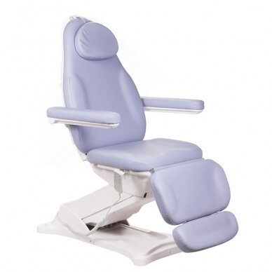 Cosmetology chair MAZARO ELECTRIC ARMCHAIR 3 MOTOR LAVENDE