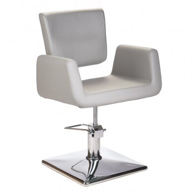 Krzesło fryzjerskie PROFESSIONAL HAIRDRESSING CHAIR VITO HELSINKI LIGHT GREY