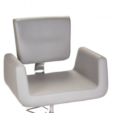 Frizieru krēsls PROFESSIONAL HAIRDRESSING CHAIR VITO HELSINKI LIGHT GREY 2