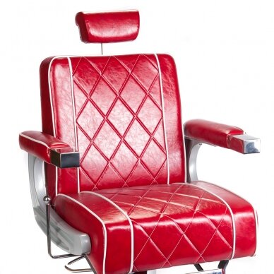 Barber krēsls Odys BH-31825M Barber Chair Red 3