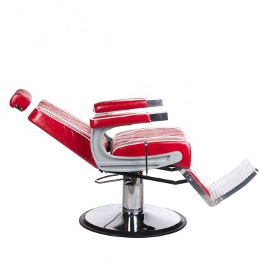 Парикмахерское кресло Odys BH-31825M Barber Chair Red 2