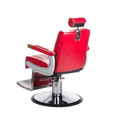 Friseurstuhl Odys BH-31825M Barber Chair Red 6