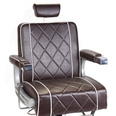 Barber chair Odys BH-31825M Barber Chair Dark Brown 3