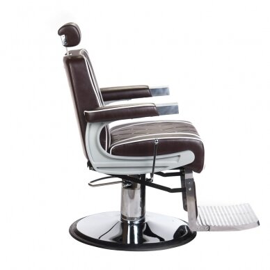 Parturituoli Odys BH-31825M Barber Chair Dark Brown 1