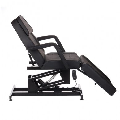 Kosmetoloģijas krēsls ELECTRIC ARMCHAIR 1 MOTOR BLACK 4