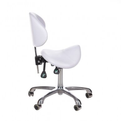 Табурет косметолога COSMETIC BEAUTY STOOL GREY 1