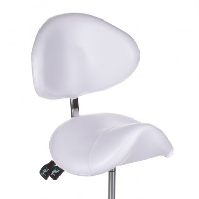 Kosmetologinė meistro kėdutė COSMETIC BEAUTY STOOL WHITE 3