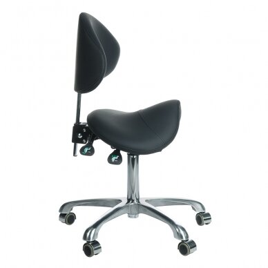Табурет косметолога COSMETIC BEAUTY STOOL BLACK 1