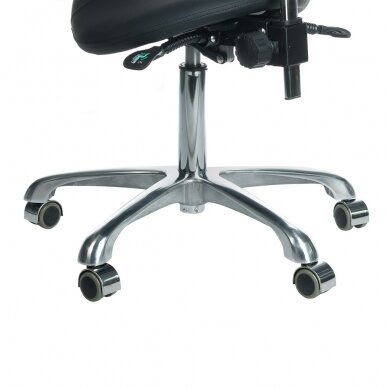 Taboret kosmetyczny COSMETIC BEAUTY STOOL BLACK 5