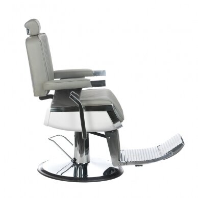 Barber krēsls Barber Chair Lumber Light Grey 1