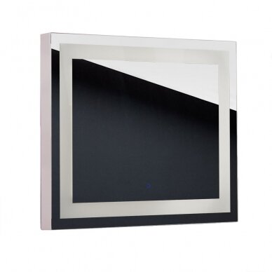 Make-up mirror with LED light NEW YORK 80x65cm