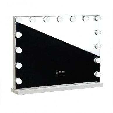 Make-up mirror with LED light HOLLYWOOD 58x46cm 1