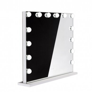 Make-up mirror with LED light HOLLYWOOD 80x65cm 1