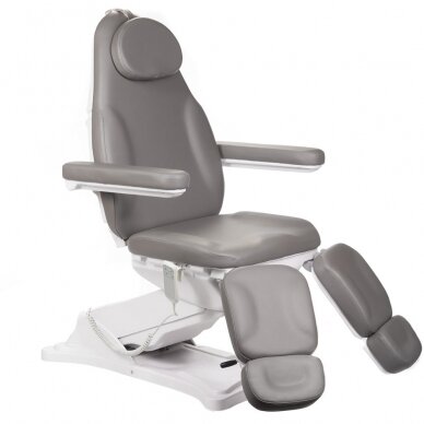 Cosmetology chair MODENA 2 MOTOR ELECTRIC PEDI GREY 1