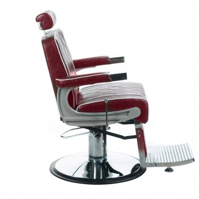 Kirpyklos kėdė Odys BH-31825M Barber Chair Cherry 1