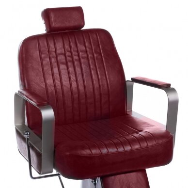 Frizieru krēsls PROFESSIONAL BARBER CHAIR HOMER CHERRY 3