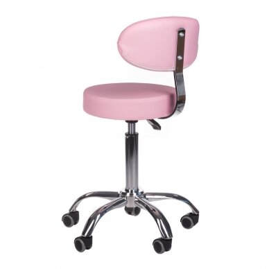 Kosmetologinė meistro kėdutė COSMETIC BEAUTY STOOL LEGO ROSE 3