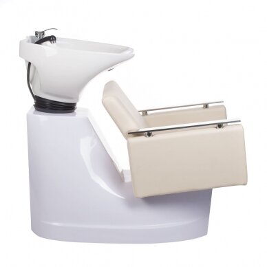 Hairdressing salon sink PROFESSIONAL HAIRWASHER MILO ANKARA CREAM 3