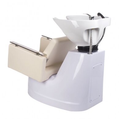 Hairdressing salon sink PROFESSIONAL HAIRWASHER MILO ANKARA CREAM 4