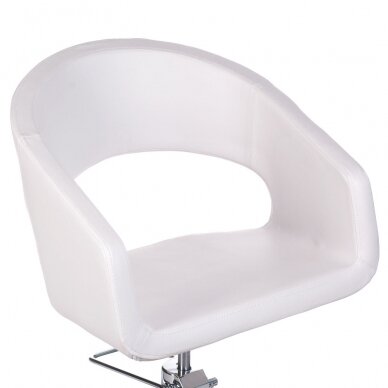 Kirpyklos kėdė PROFESSIONAL HAIRDRESSING CHAIR PAOLO WHITE 2