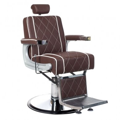 Friseurstuhl Odys BH-31825M Barber Chair Brown