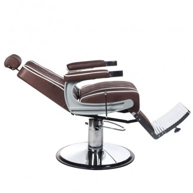 Kirpyklos kėdė Odys BH-31825M Barber Chair Brown 2