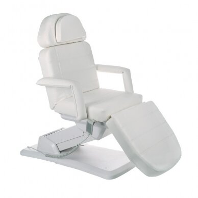 Cosmetology chair ELECTRIC ARMCHAIR 3 MOTOR WHITE