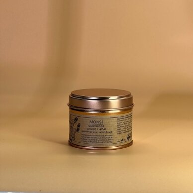 Aromatic soy wax candle blackberry + bay leaf 100ml 1