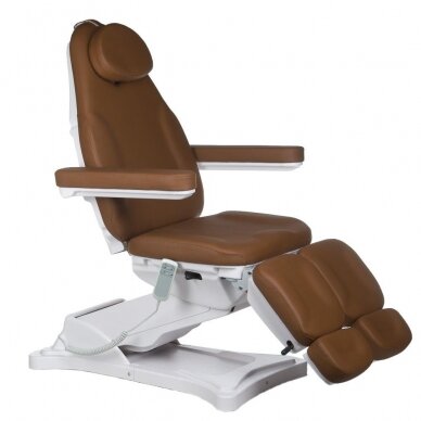 Fotel kosmetyczny MODENA 2 MOTOR ELECTRIC PEDI BROWN